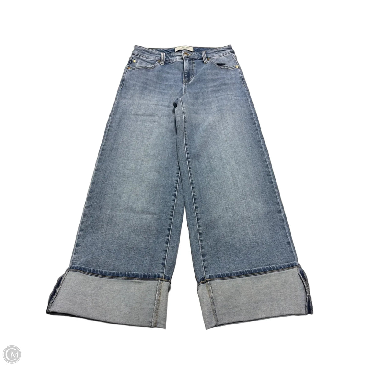 Jeans Flared By Liverpool In Blue, Size: 4