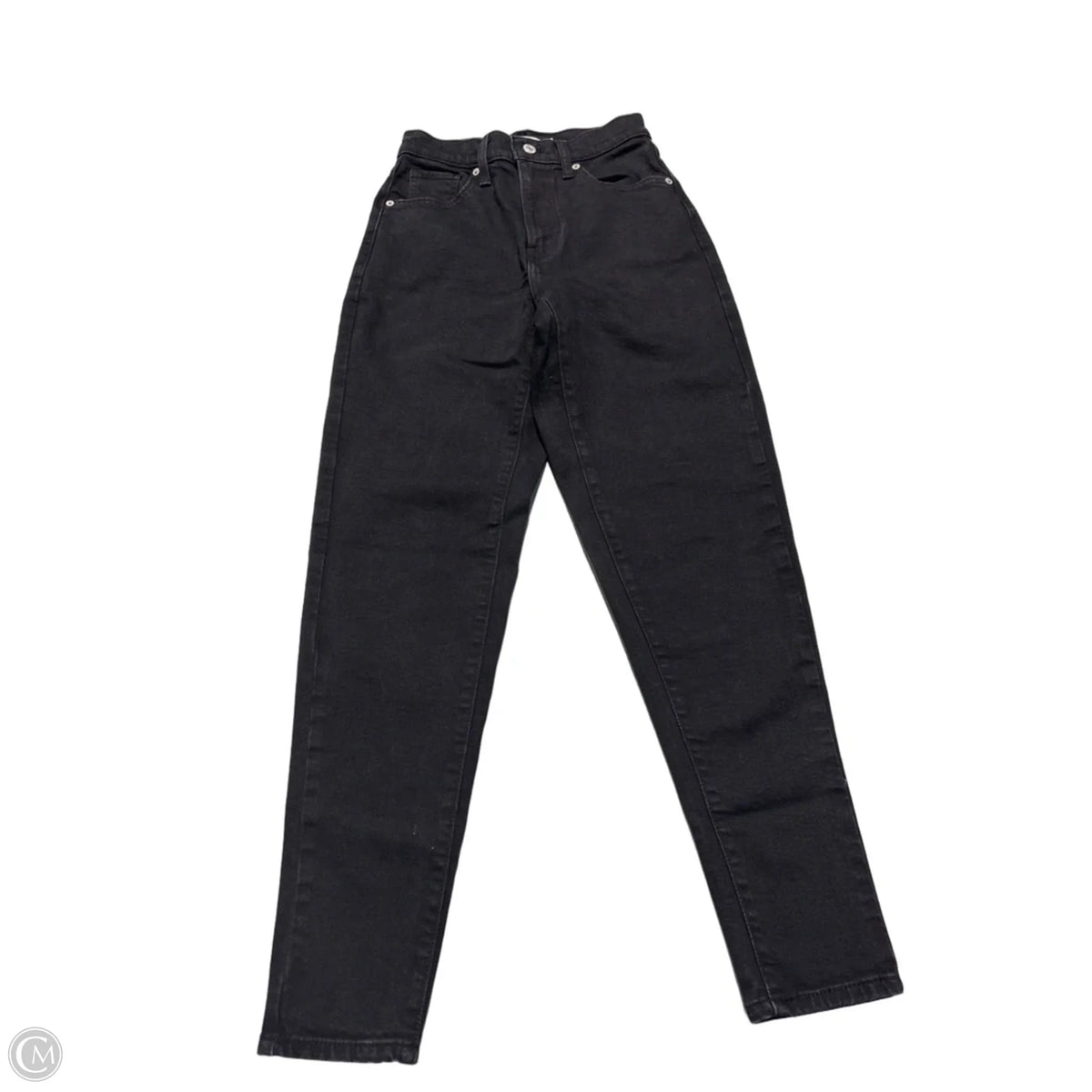 Jeans Straight By Levis In Black, Size: 0