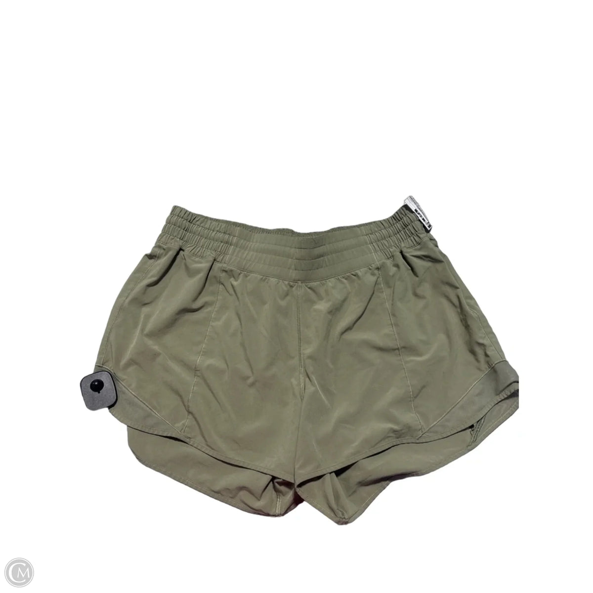 Athletic Shorts By Lululemon In Green, Size: L