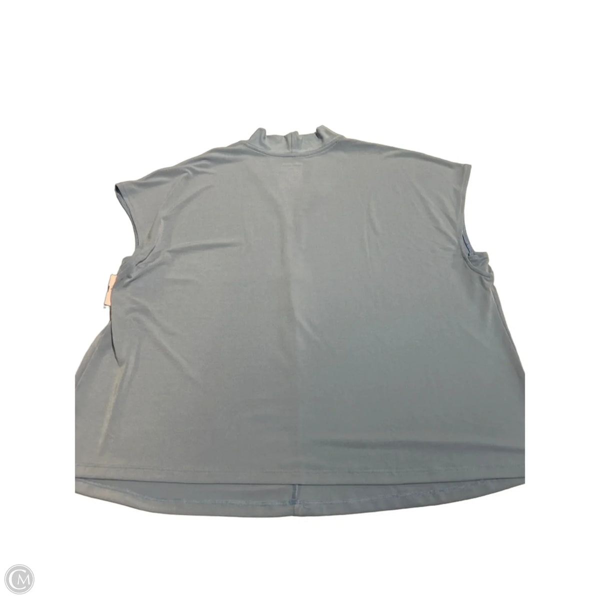 Top Short Sleeve By Nine West In Blue, Size: 1x