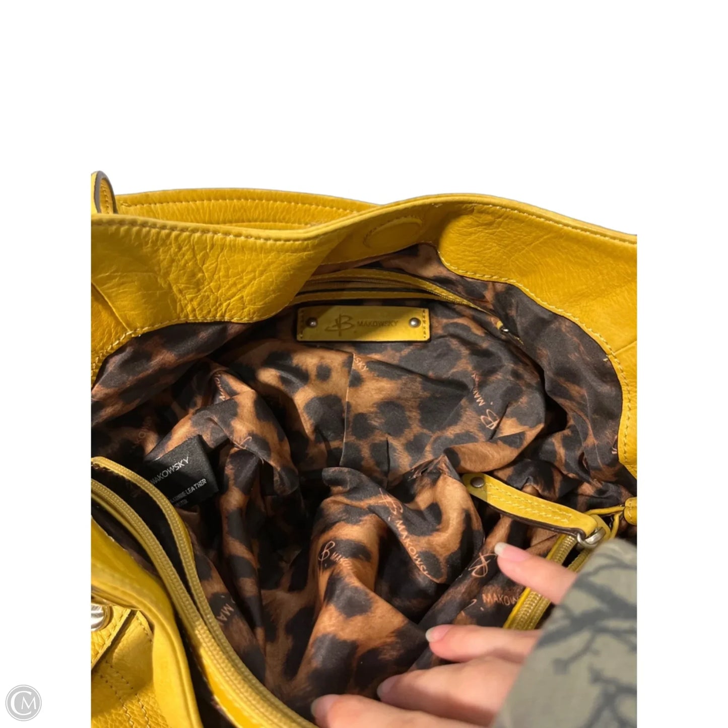 Handbag By Makowsky, Size: Medium