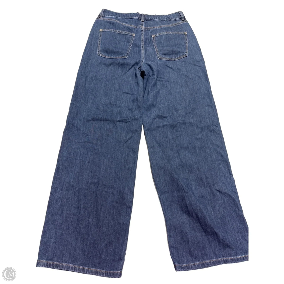 Jeans Straight By Oat In Blue, Size: 10
