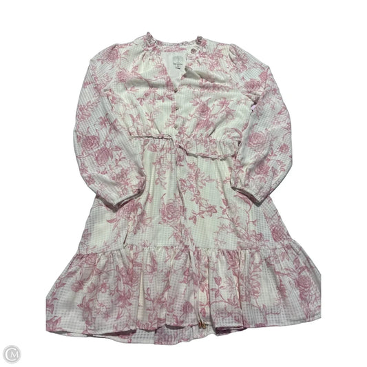 Dress Casual Midi By Joie In Floral Print, Size: M