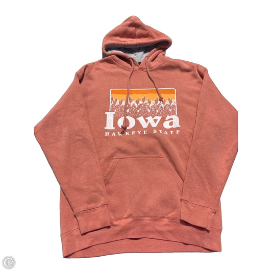 Sweatshirt Hoodie By Cmc In Orange, Size: L