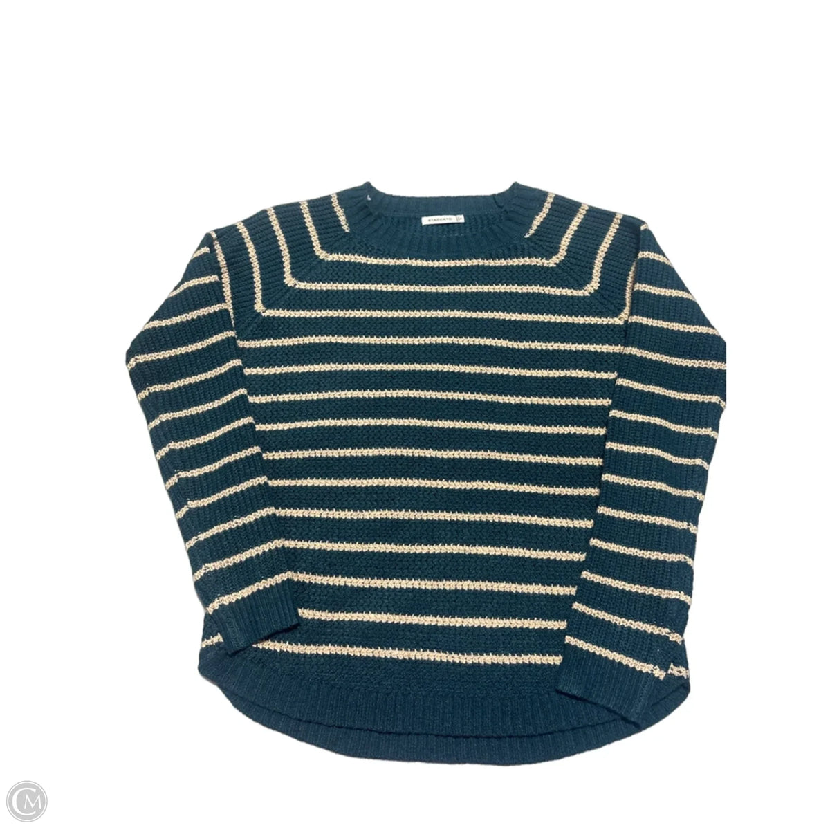 Sweater By Staccato In Striped Pattern, Size: S