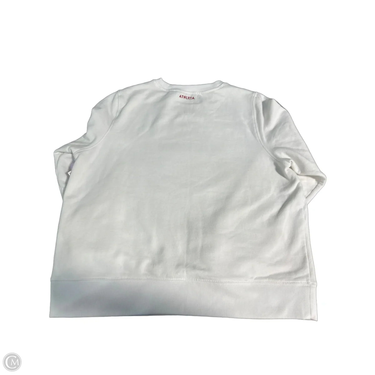 Sweatshirt Crewneck By Athleta In White, Size: L