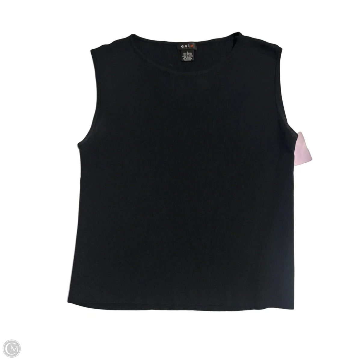 Tank Top By Evie In Black, Size: L