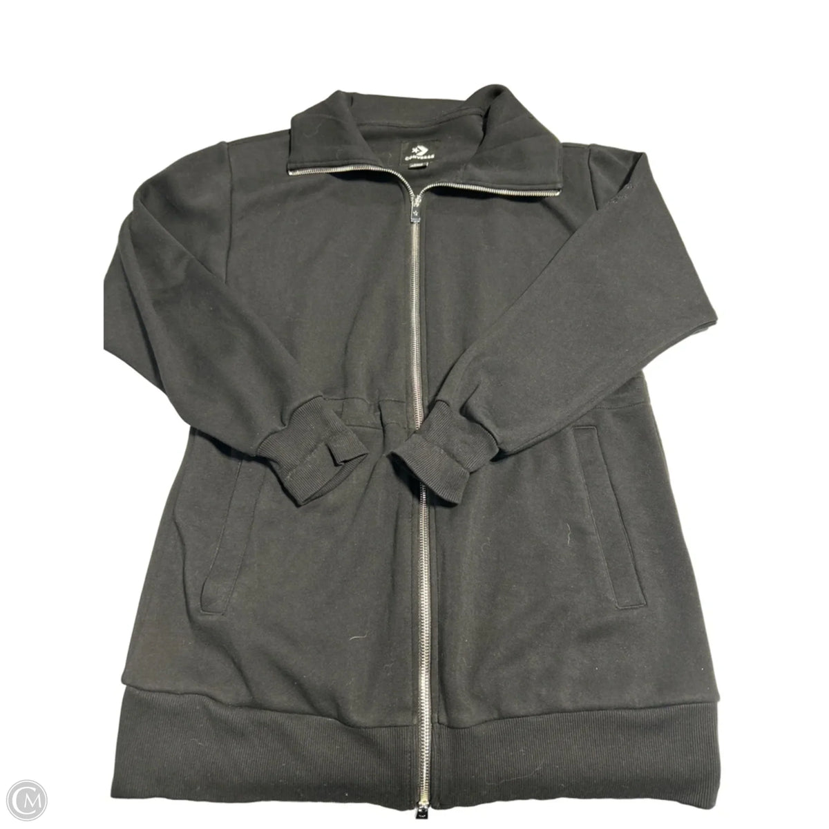 Jacket Other By Converse In Black, Size: S