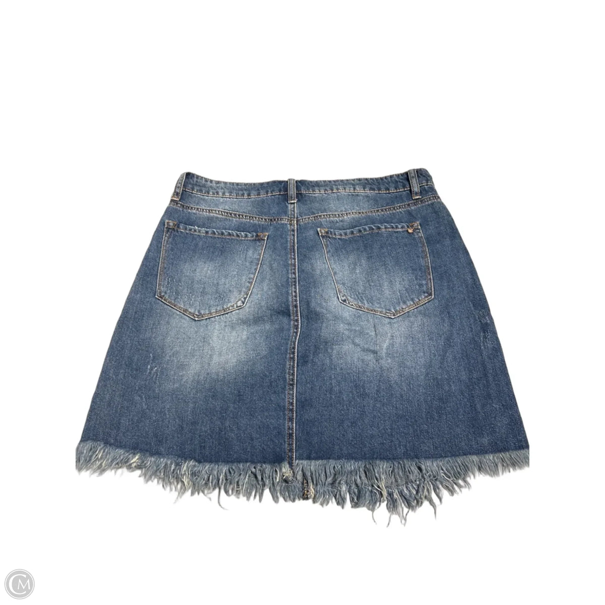 Skirt Mini & Short By Cmc In Blue, Size: L