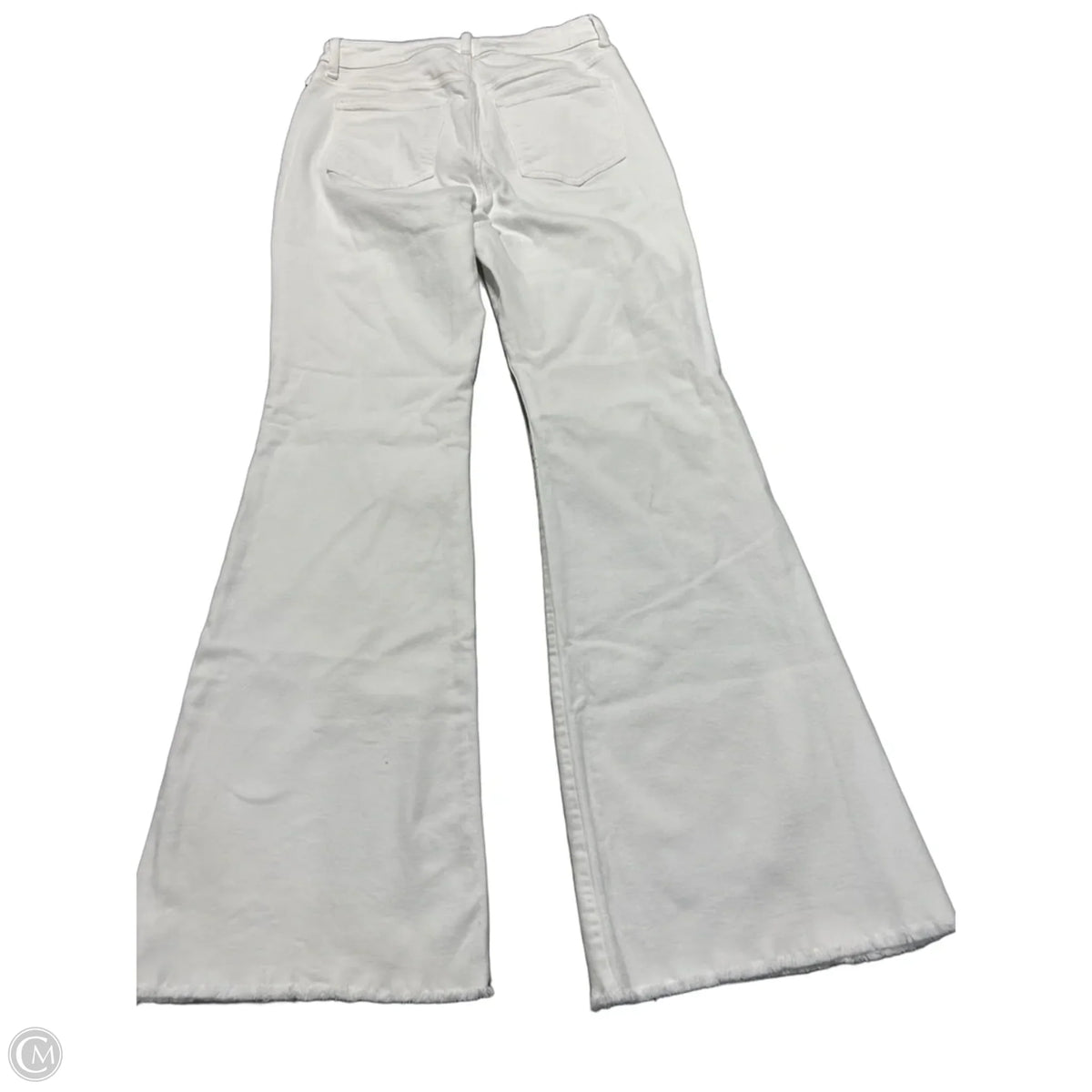 Jeans Flared By Willow & Root In White, Size: 10