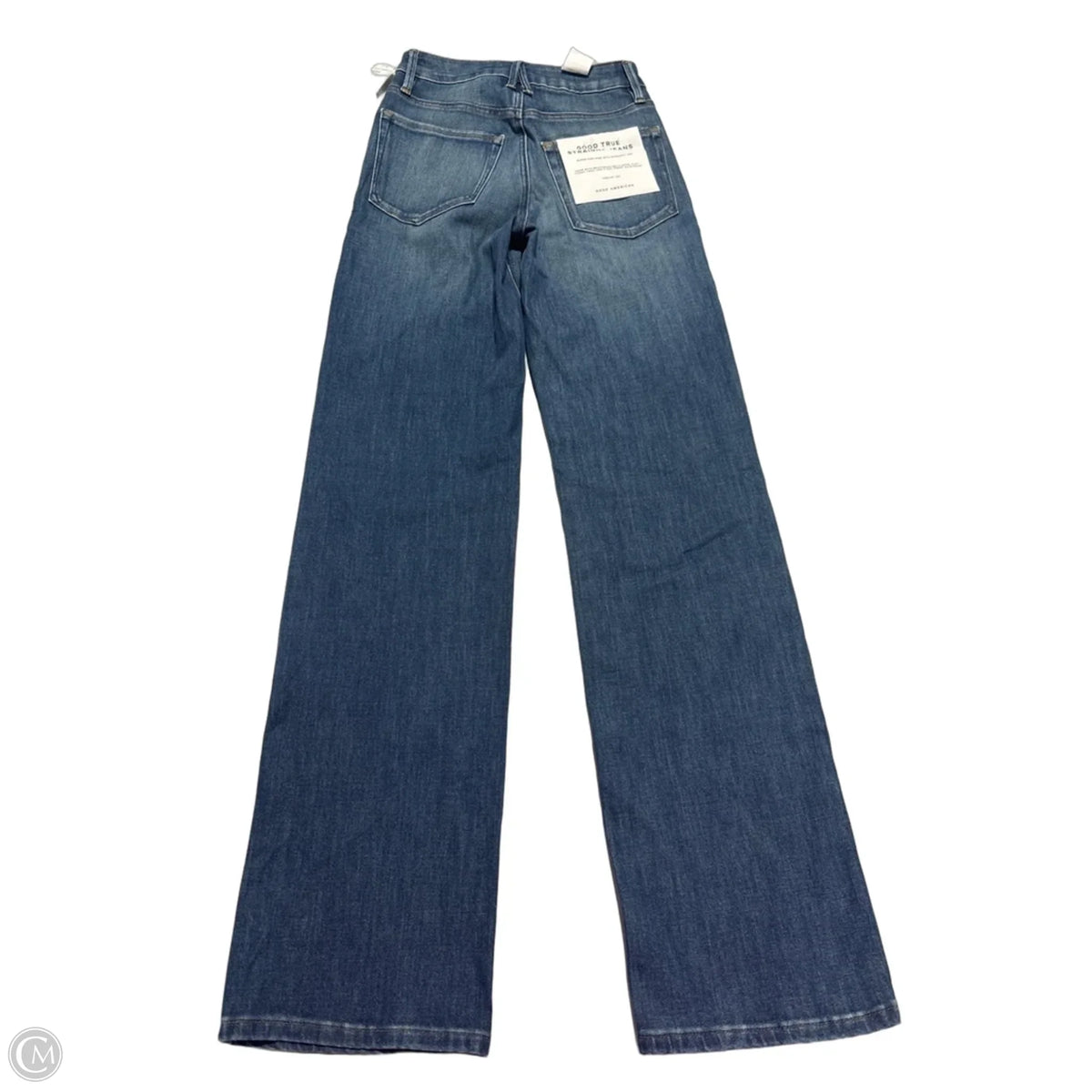 Jeans Flared By Good American In Blue, Size: 0