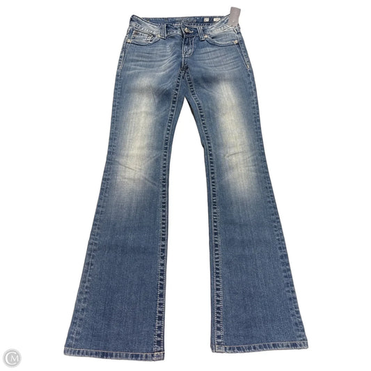 Jeans Flared By Miss Me In Blue, Size: 4