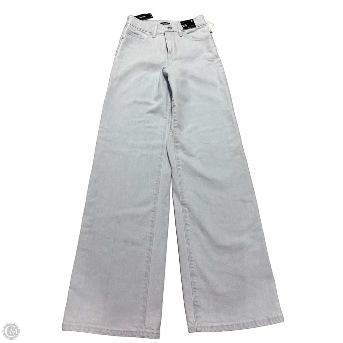 Jeans Flared By Express In Blue, Size: 0