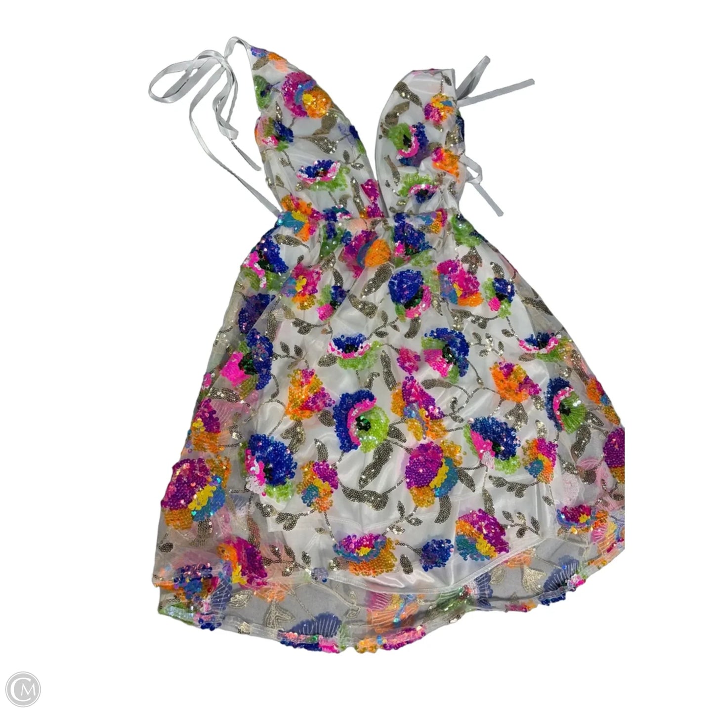 Dress Casual Short By Cmc In Floral Print, Size: S
