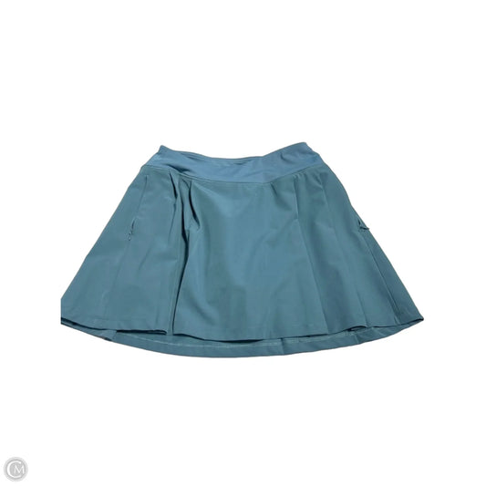 Skort By Tek Gear In Blue, Size: M