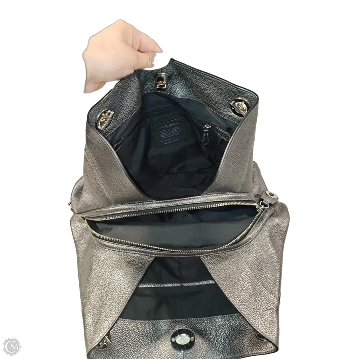 Handbag Designer By Coach, Size: Medium