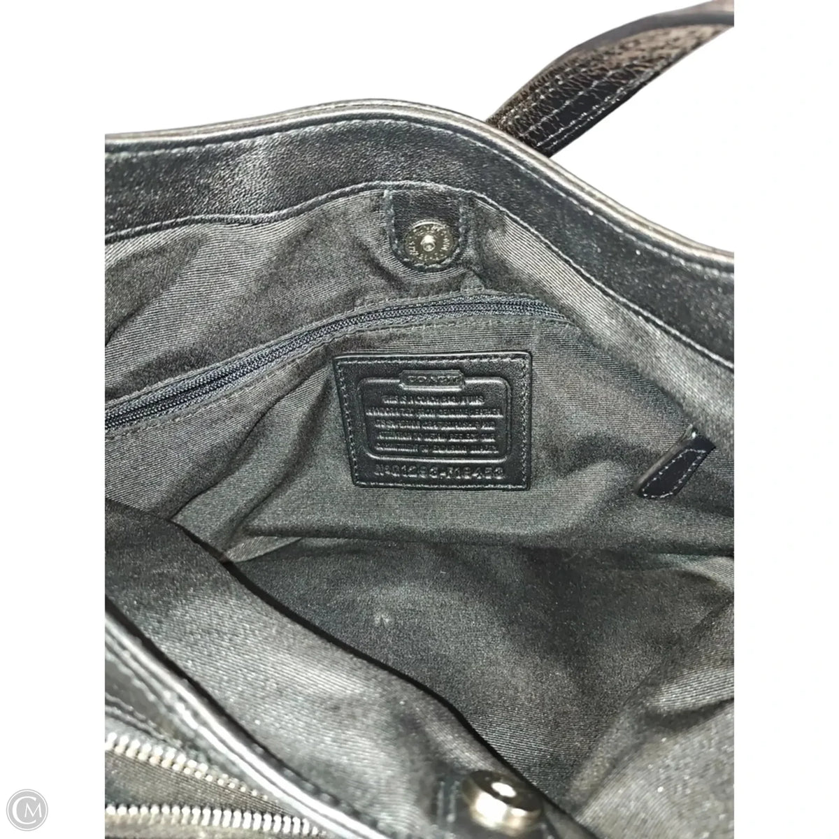 Handbag Designer By Coach, Size: Medium