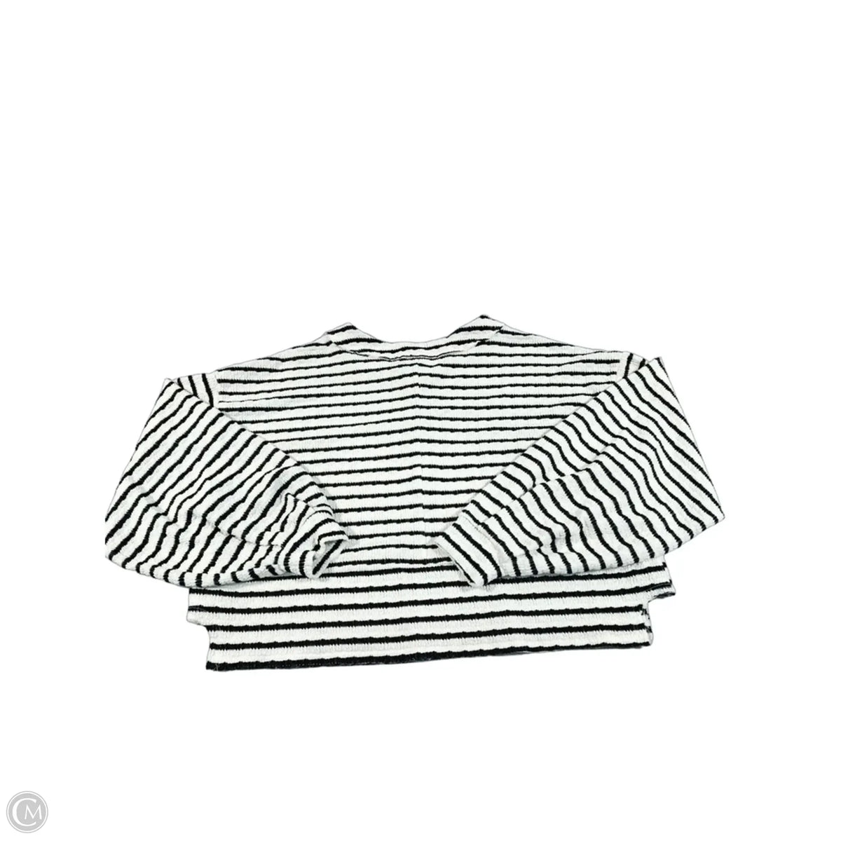 Top Long Sleeve By Bucketlist In Striped Pattern, Size: S