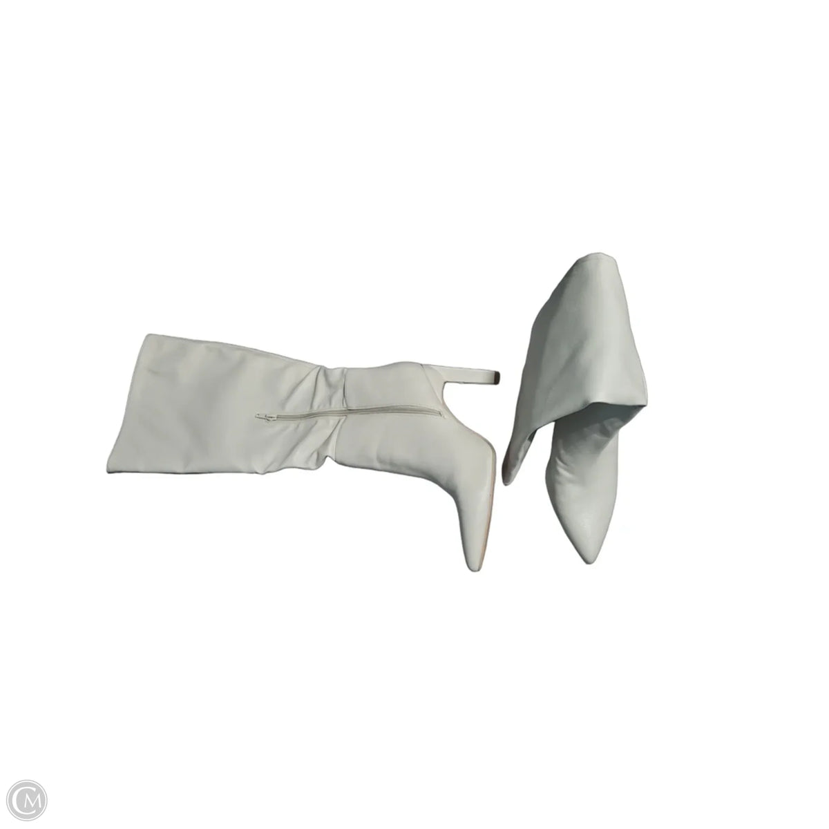 Boots Knee Heels By Lulus In Beige, Size: 9
