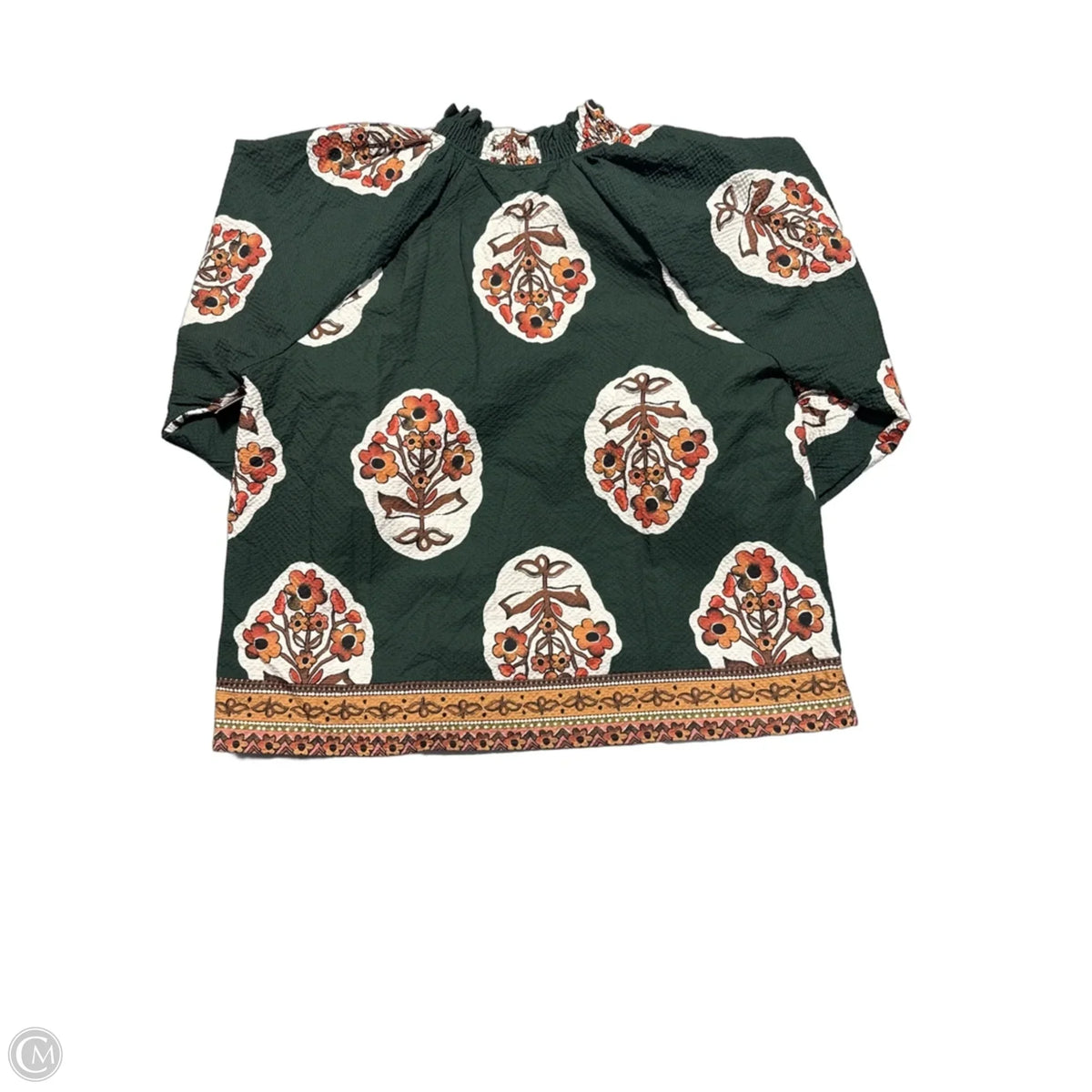 Top Long Sleeve By Umgee In Green, Size: M