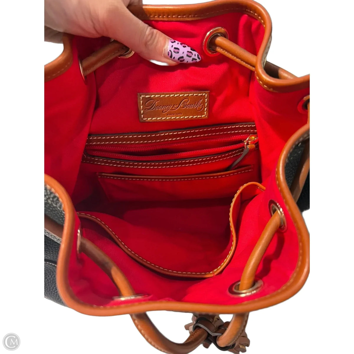 Handbag Designer By Dooney And Bourke, Size: Large