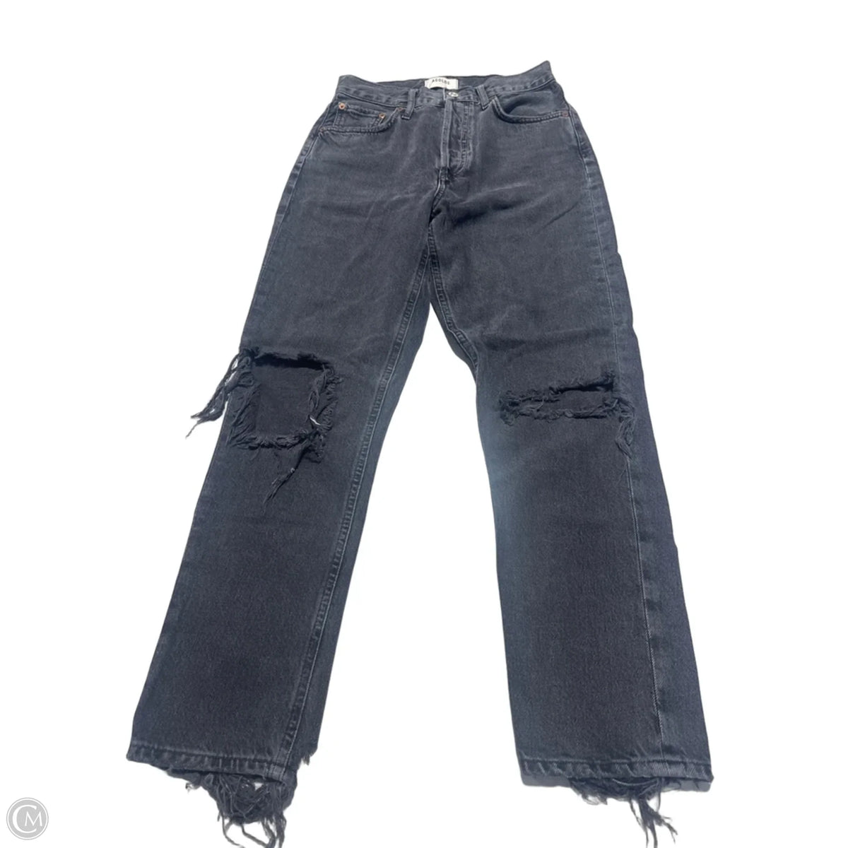 Jeans Designer By Agolde In Black, Size: 0