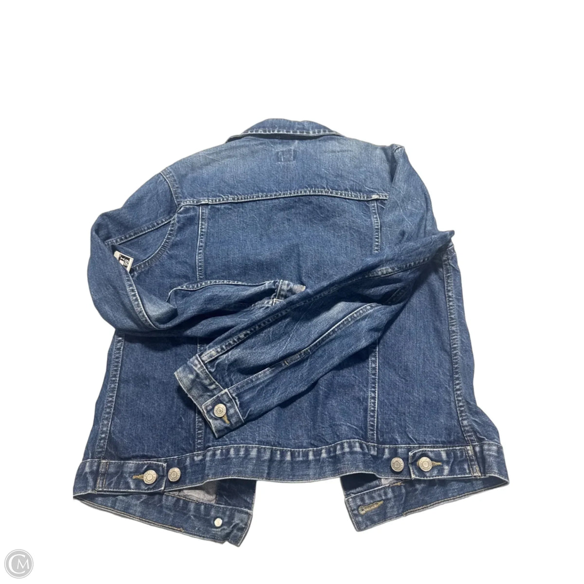 Jacket Denim By Gap In Blue, Size: S
