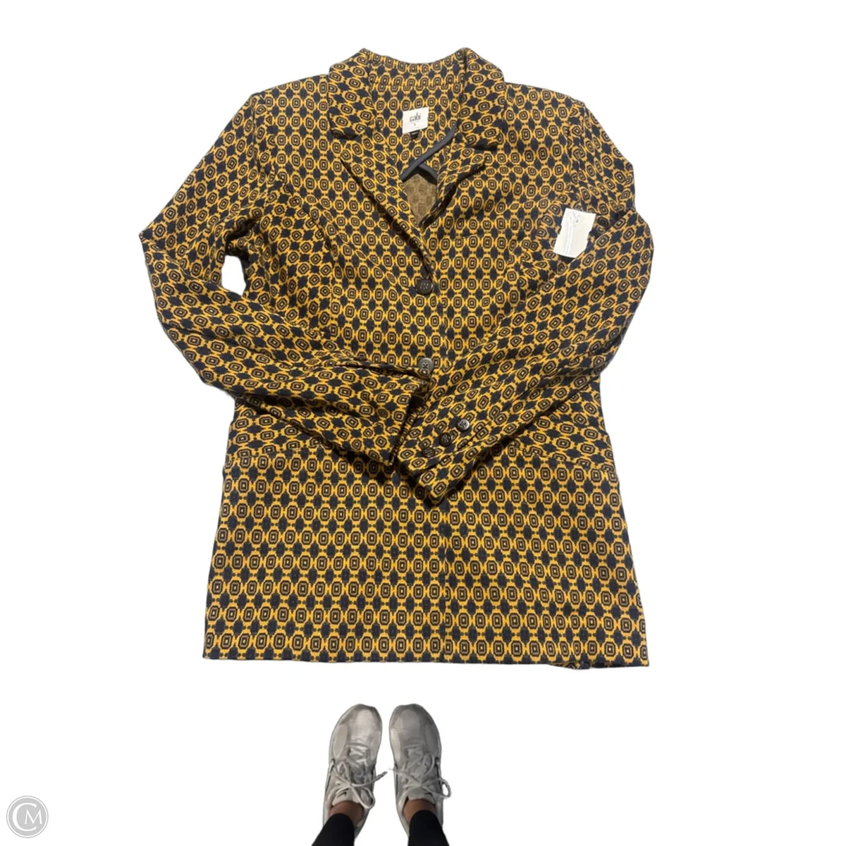 Blazer By Cabi In Yellow, Size: S