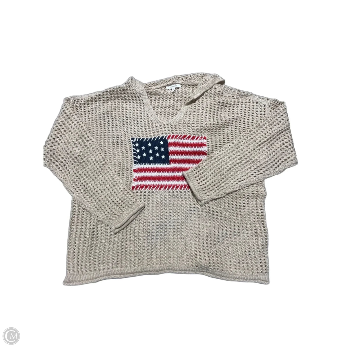 Sweater By Maurices In Beige, Size: L