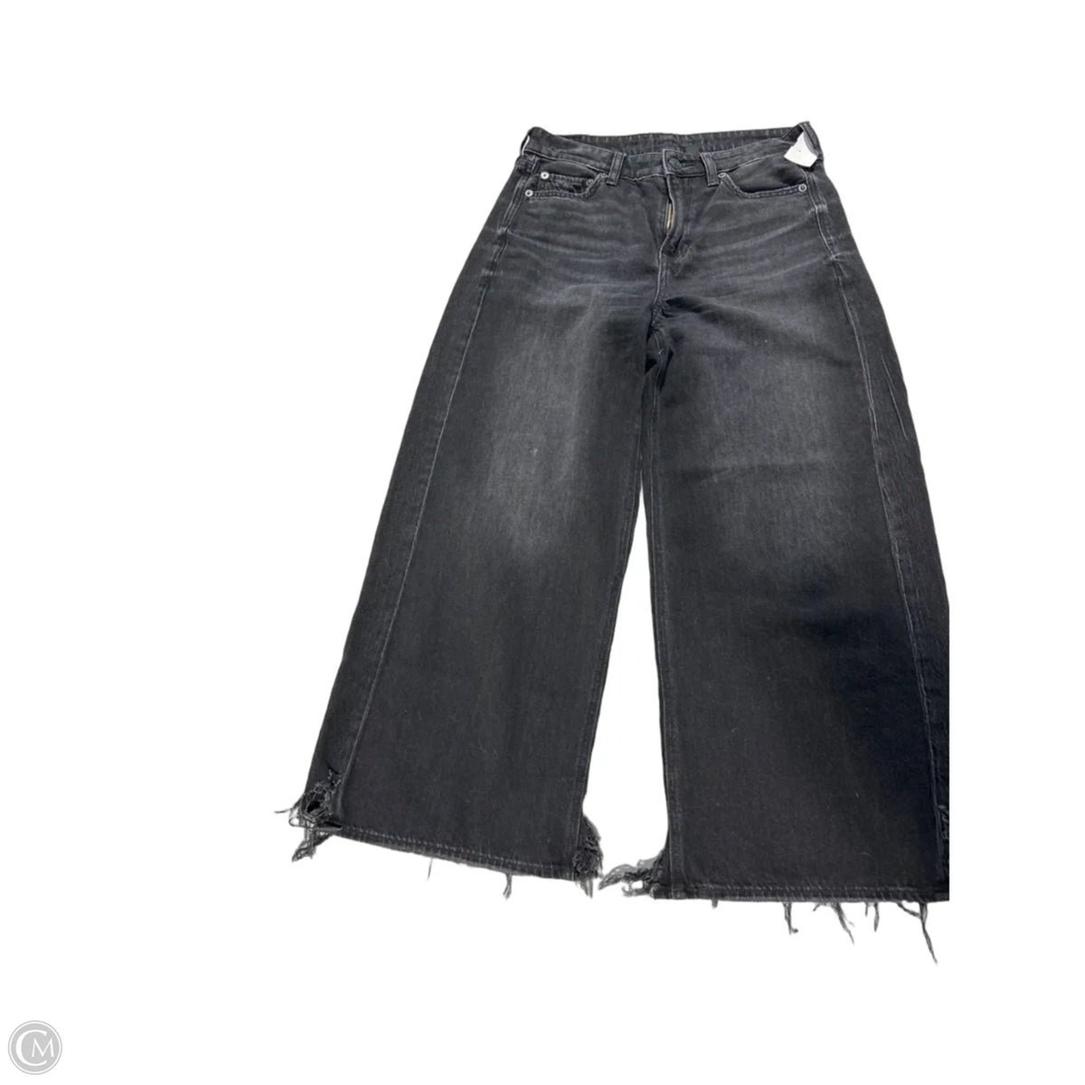 Jeans Flared By American Eagle In Black, Size: 4