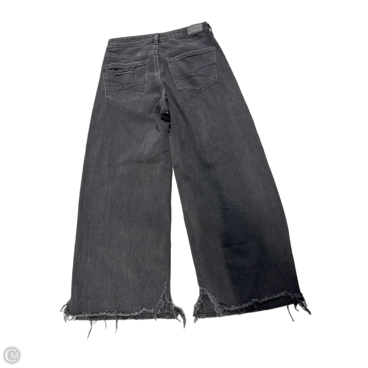 Jeans Flared By American Eagle In Black, Size: 4