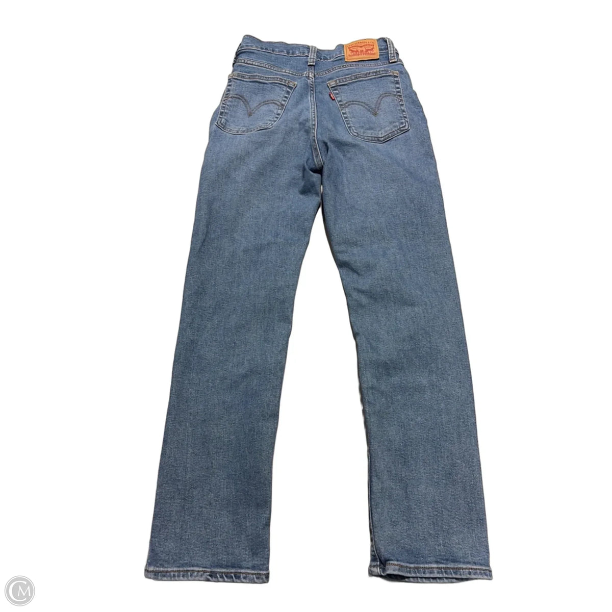 Jeans Straight By Levis In Blue, Size: 4