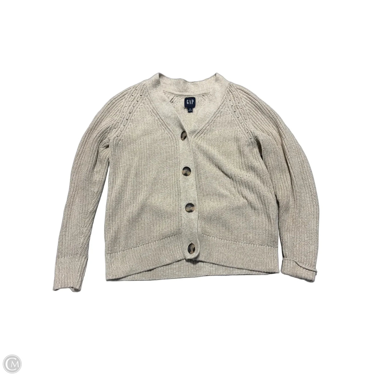 Sweater By Gap In Beige, Size: Xs