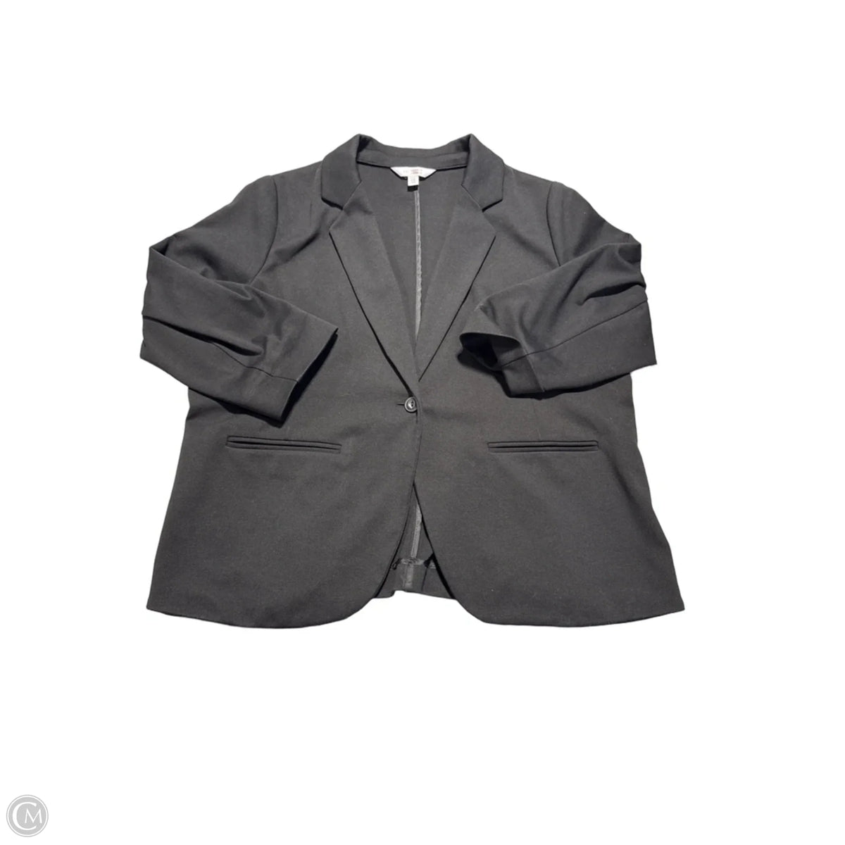Blazer By Lauren Conrad In Black, Size: 1x