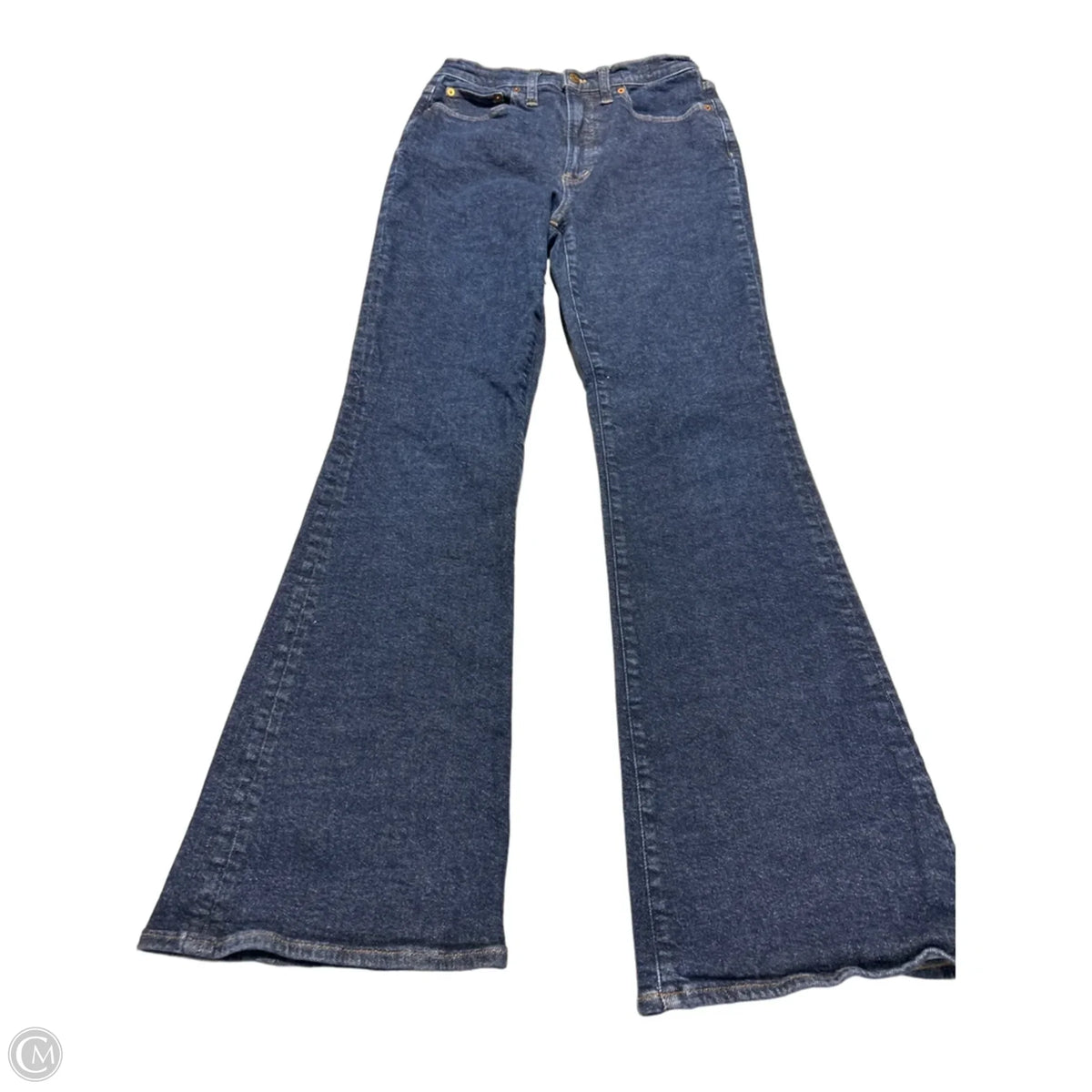 Jeans Flared By Madewell In Blue, Size: 6