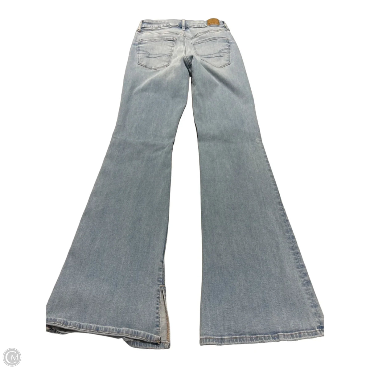 Jeans Flared By American Eagle In Blue, Size: 6