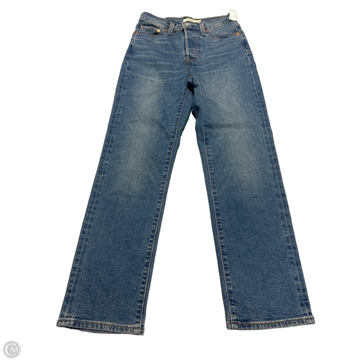 Jeans Straight By Levis In Blue, Size: 2
