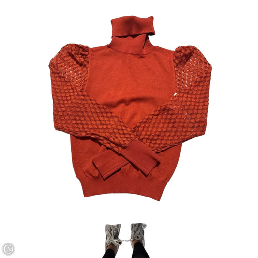 Top Long Sleeve By Love Tree In Orange, Size: M