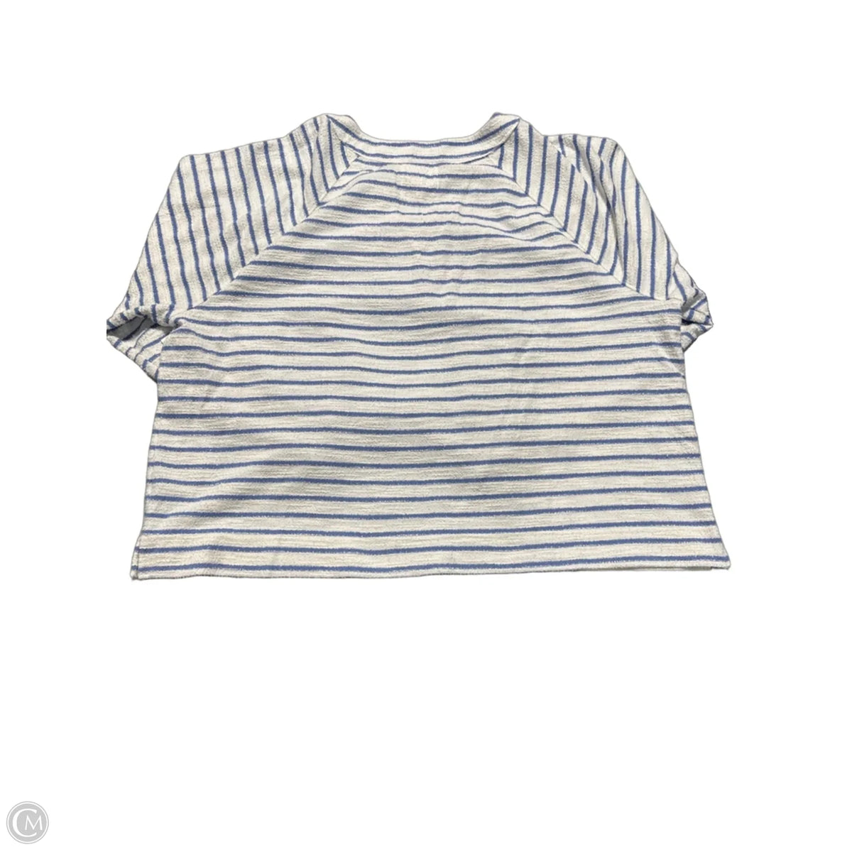 Top Long Sleeve By Aerie In Striped Pattern, Size: Xxl