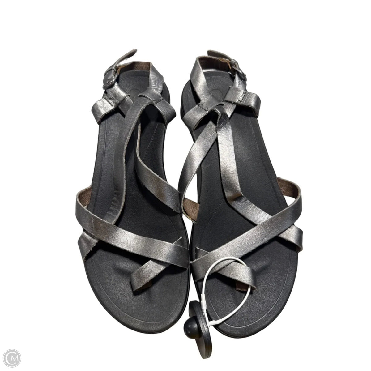 Sandals Flats By Olukai In Grey, Size: 9