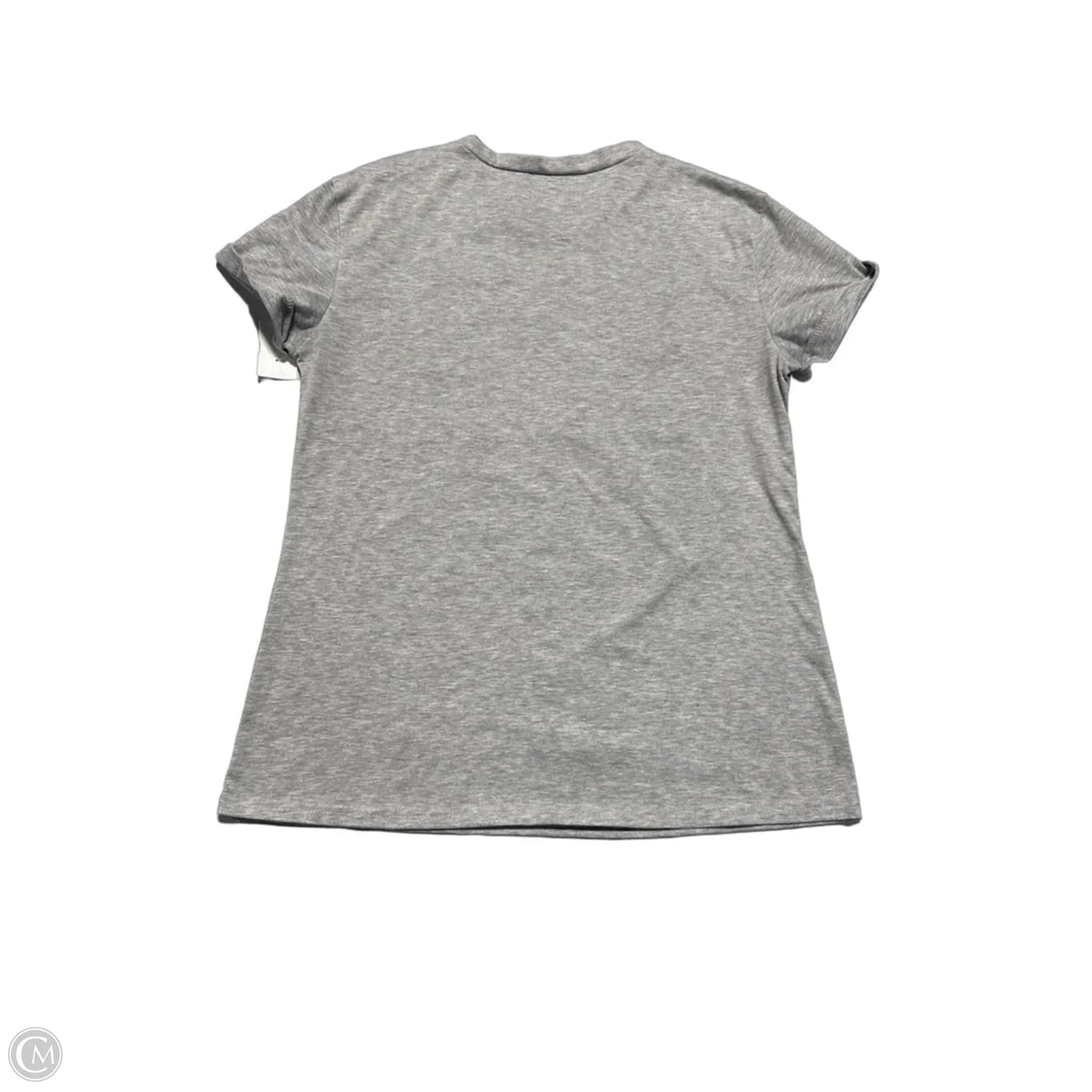 Top Short Sleeve By Cmc In Grey, Size: M