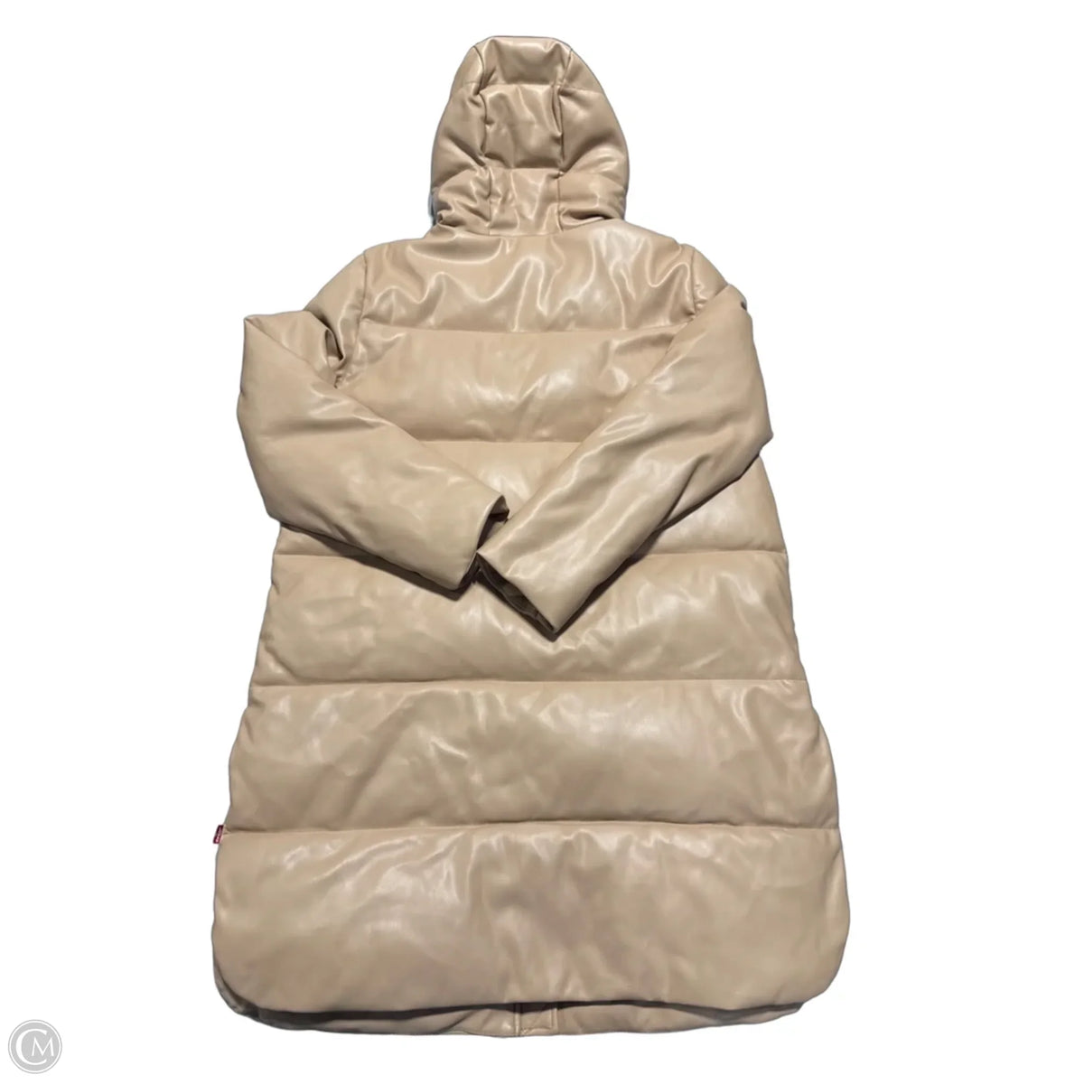 Coat Puffer & Quilted By Levis In Brown, Size: L