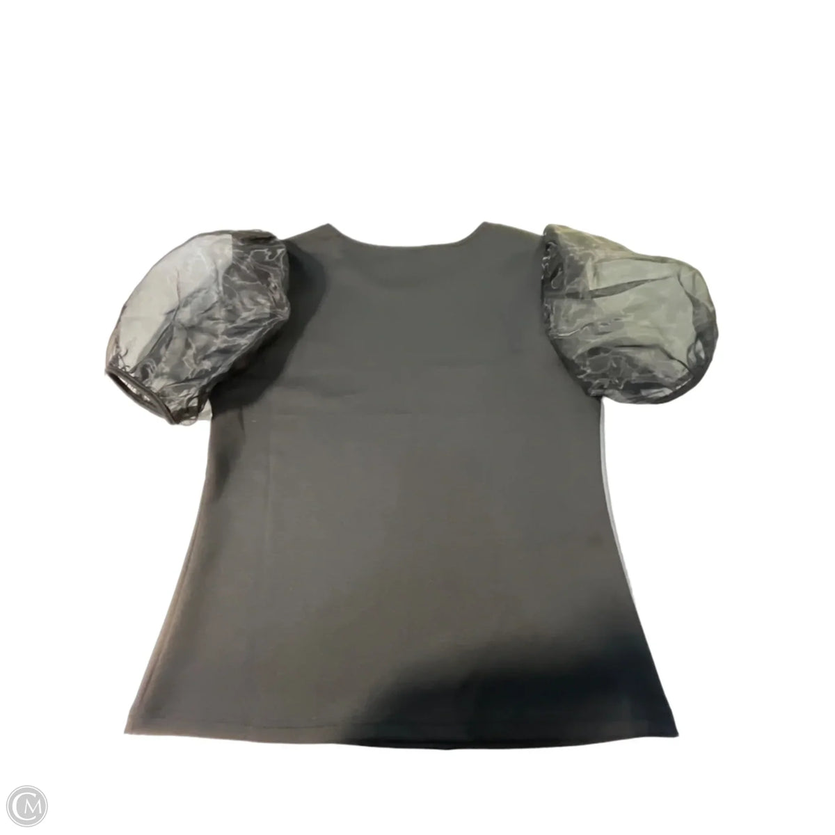 Top Short Sleeve By Kaktus In Black, Size: L