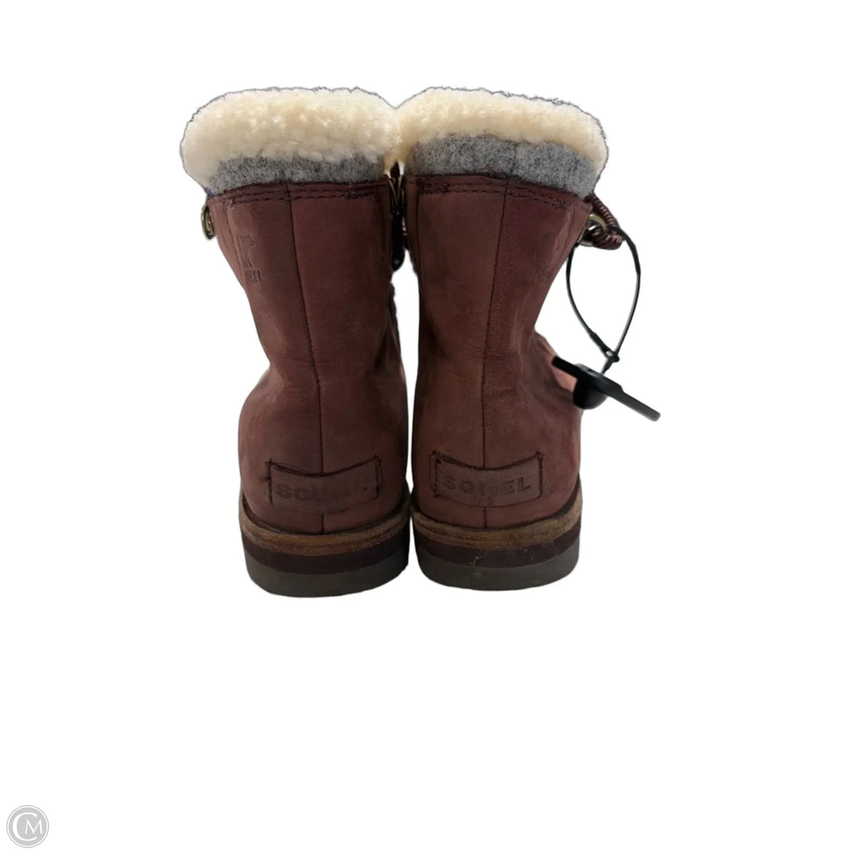 Boots Ankle Flats By Sorel In Brown, Size: 8.5