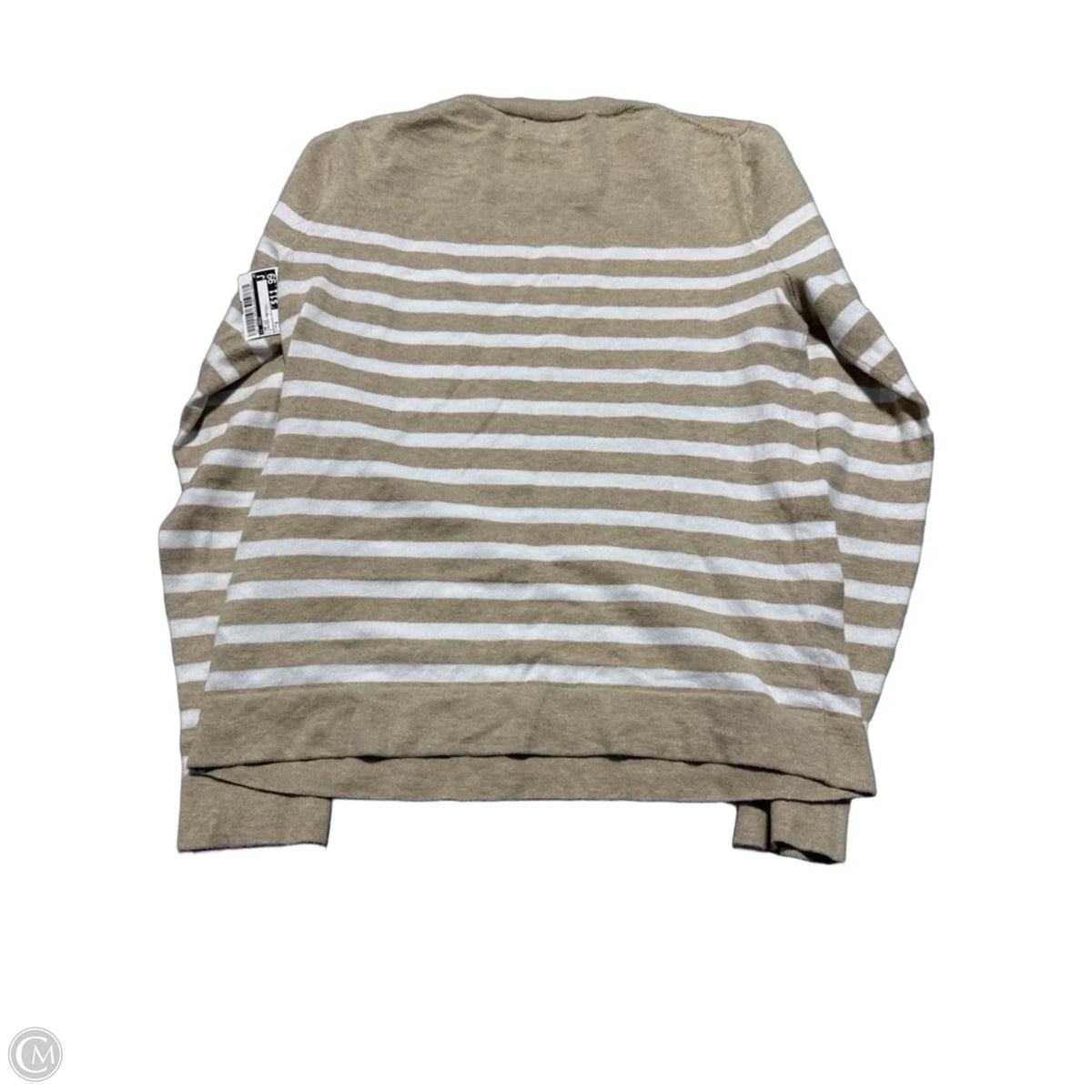 Top Long Sleeve By J. Crew In Striped Pattern, Size: S