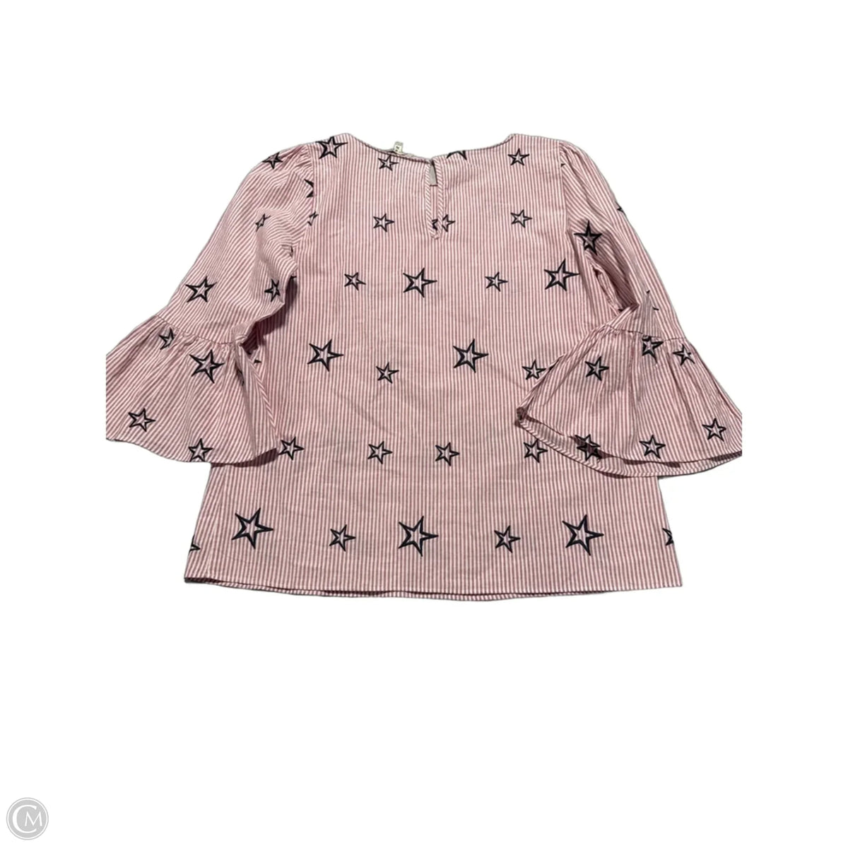 Top Long Sleeve By Cmc In Pink, Size: M