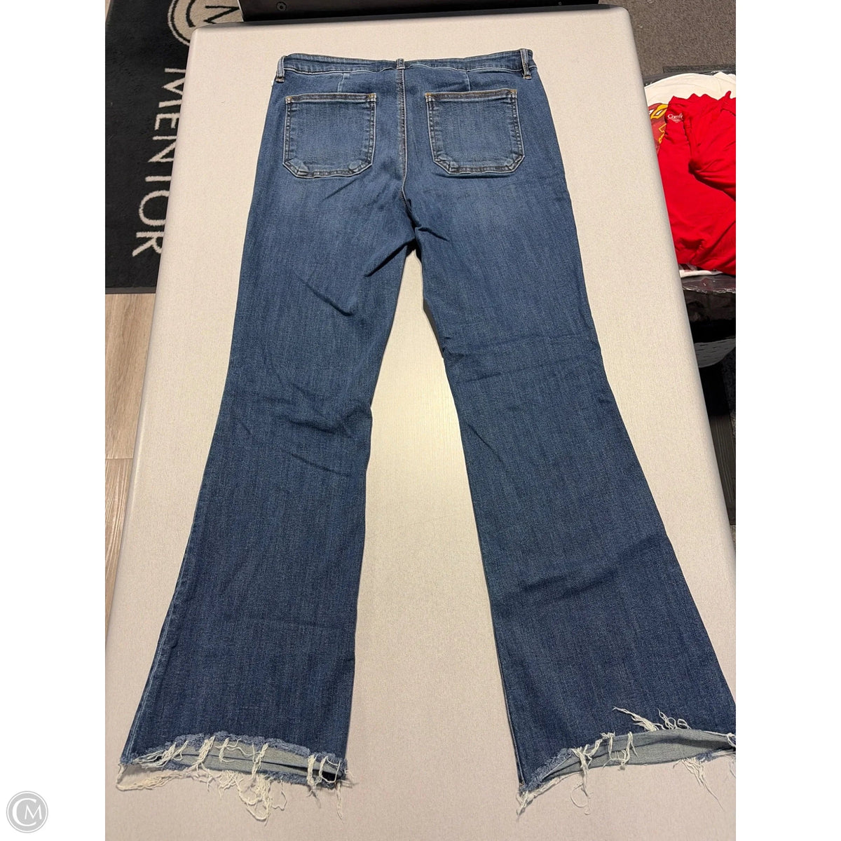 Jeans Wide Leg By Kut In Blue, Size: 12