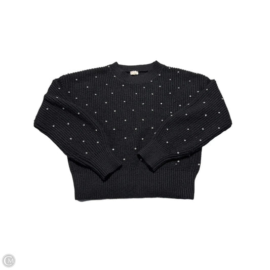 Sweater By Hem & Thread In Black, Size: M
