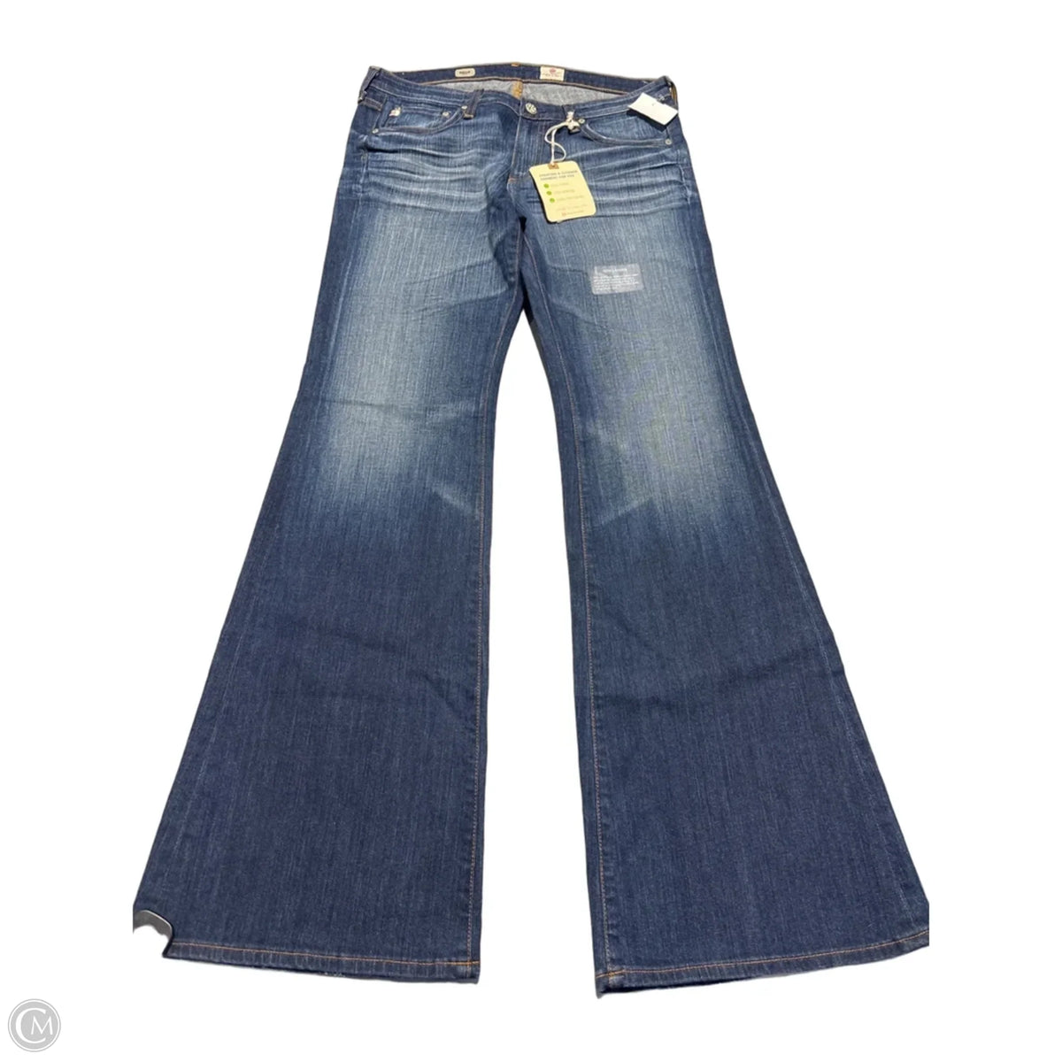 Jeans Flared By Ag Jeans In Blue, Size: 10