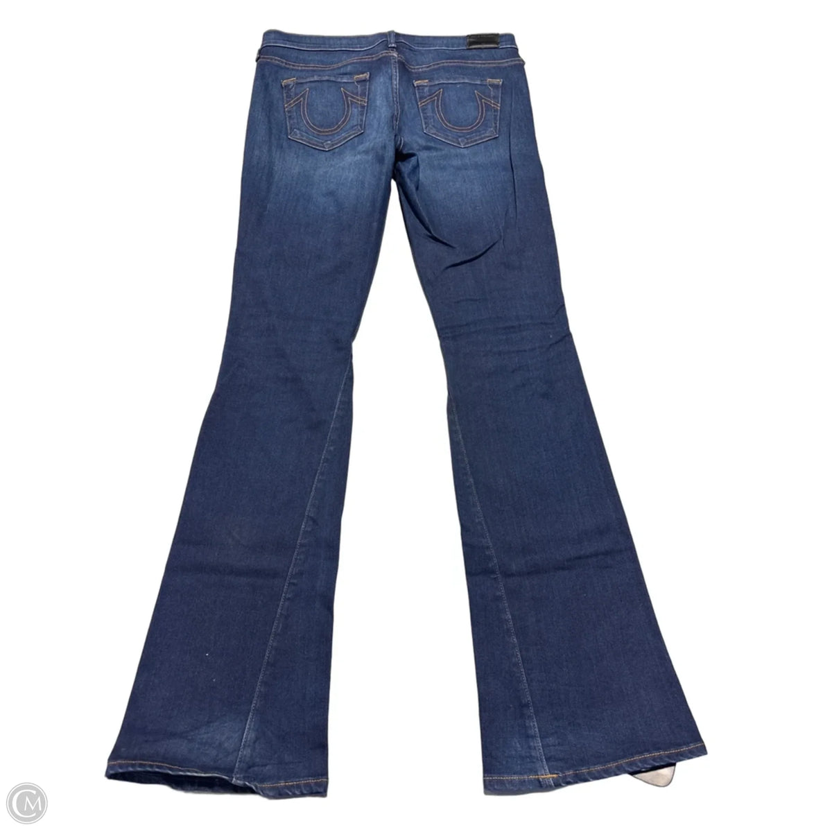 Jeans Boot Cut By True Religion In Blue Denim, Size: 8